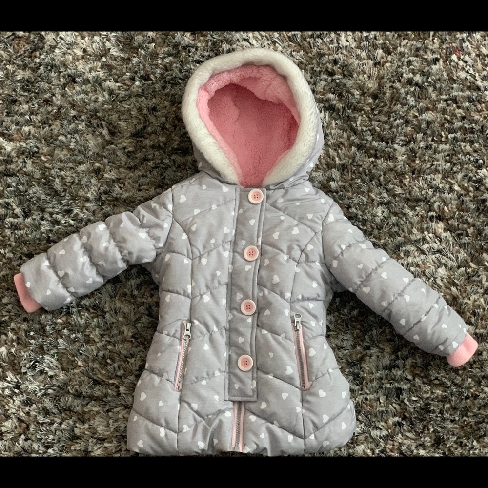 Oshkosh B’Gosh Toddler winter parka length coat.